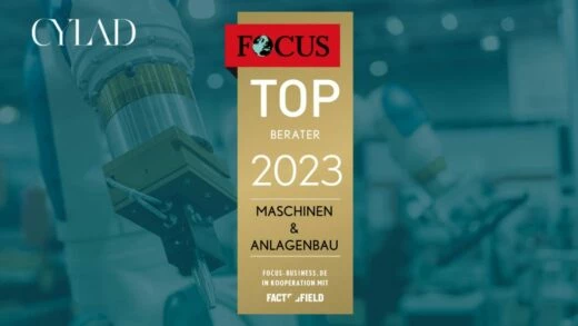 CYLAD awarded as Top Consultant 2023 by FOCUS BUSINESS