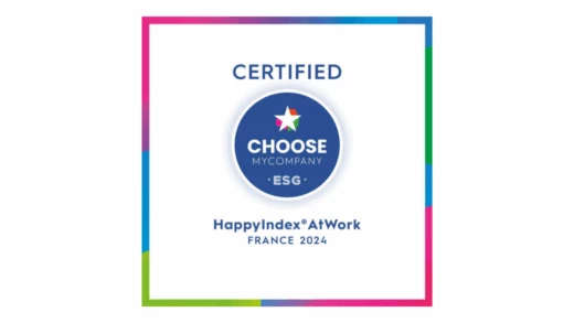 CYLAD France again certified HappyIndex®AtWork 2024 !