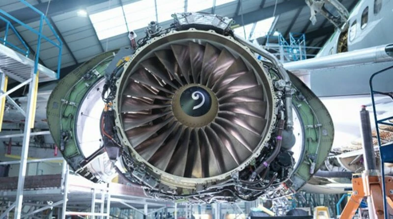 photo d'un réacteur d'avion