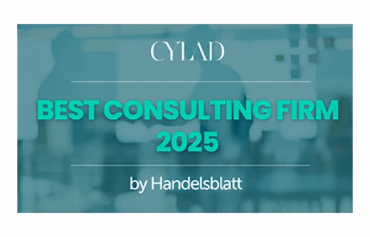 CYLAD ranked as Top Consultant 2025 by Handelsblatt