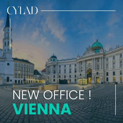 CYLAD ouvre un nouveau bureau à Vienne, en Autriche,  son 10e dans le monde