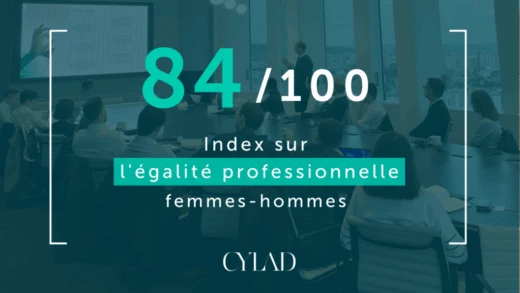 Index « égalité professionnelle femmes – hommes » : CYLAD France obtient un score de 84/100